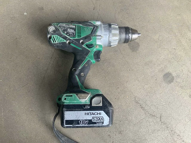 Hitachi ds 18dsdl schroefboormachine - afbeelding 3 van  8