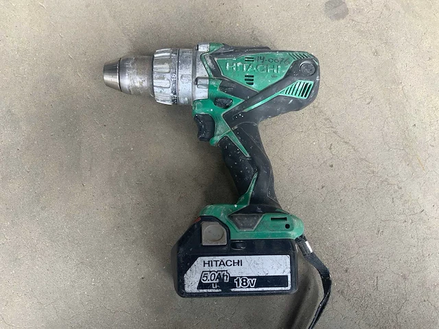 Hitachi ds 18dsdl schroefboormachine - afbeelding 2 van  8