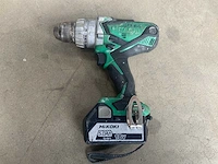 Hitachi ds 18dsdl schroefboormachine - afbeelding 2 van  7