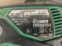 Hitachi ds 18dsdl schroefboormachine - afbeelding 4 van  7