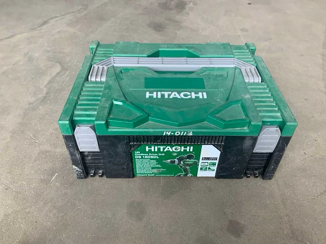 Hitachi ds 18dsdl schroefboormachine - afbeelding 7 van  7