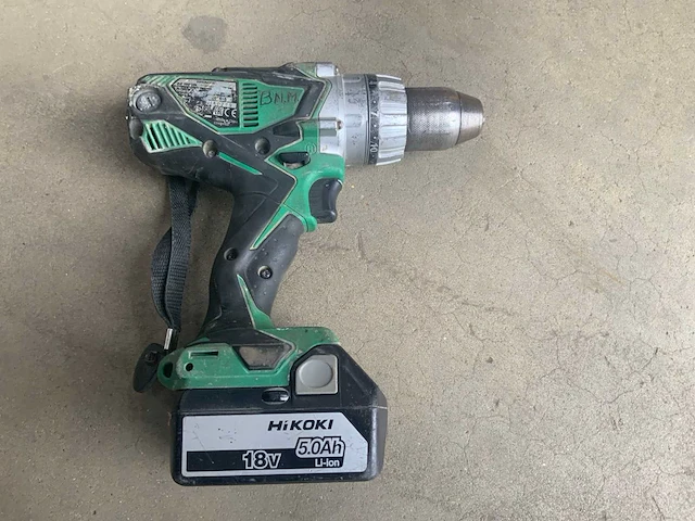 Hitachi ds 18dsdl schroefboormachine - afbeelding 3 van  7