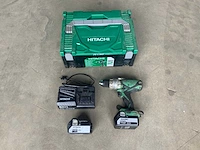 Hitachi ds 18dsdl schroefboormachine - afbeelding 1 van  6