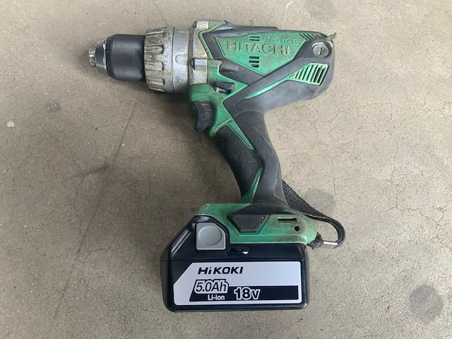 Hitachi ds 18dsdl schroefboormachine - afbeelding 2 van  6