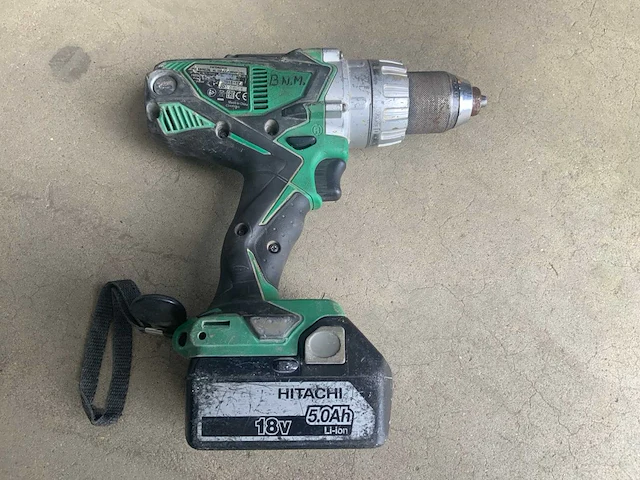 Hitachi ds 18dsdl schroefboormachine - afbeelding 3 van  8