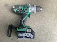 Hitachi ds 18dsdl schroefboormachine - afbeelding 3 van  8