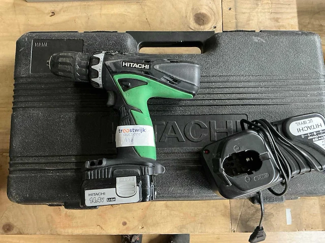 Hitachi ds14dcl boormachine - afbeelding 1 van  5