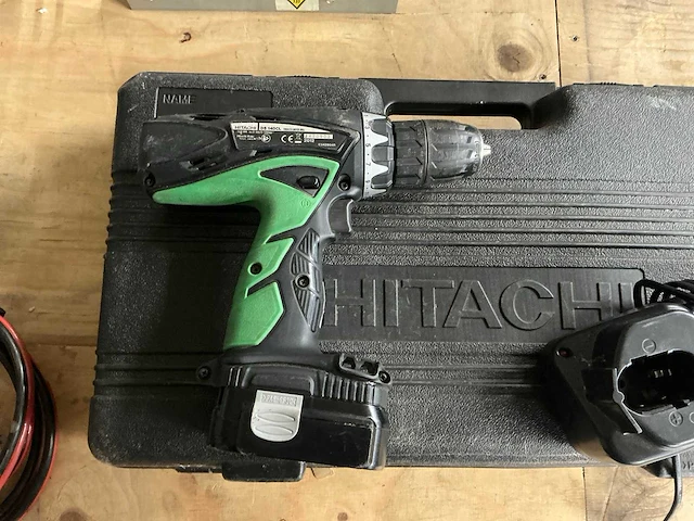 Hitachi ds14dcl boormachine - afbeelding 4 van  5