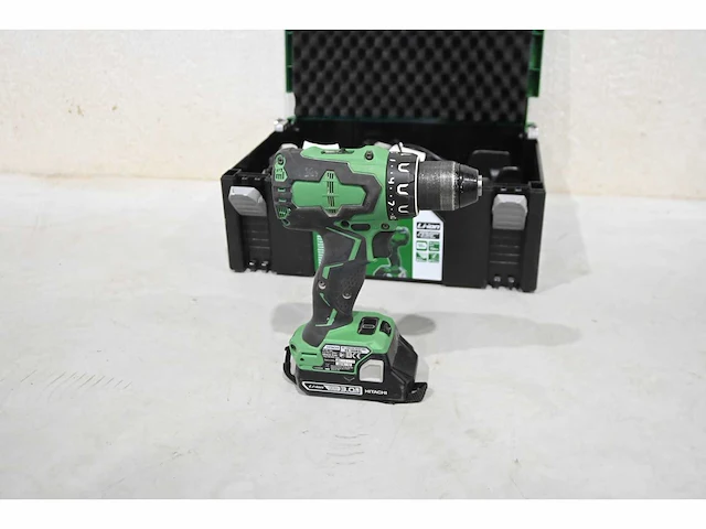 Hitachi ds18dbsl 18v accuboormachine - afbeelding 2 van  6