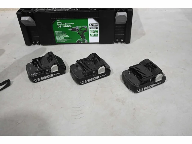 Hitachi ds18dbsl 18v accuboormachine - afbeelding 4 van  6