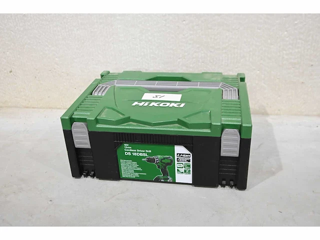 Hitachi ds18dbsl 18v accuboormachine - afbeelding 6 van  6