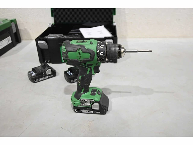 Hitachi ds18dbsl 18v accuboormachine - afbeelding 2 van  6