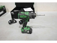 Hitachi ds18dbsl 18v accuboormachine - afbeelding 2 van  6