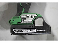 Hitachi ds18dbsl 18v accuboormachine - afbeelding 3 van  6