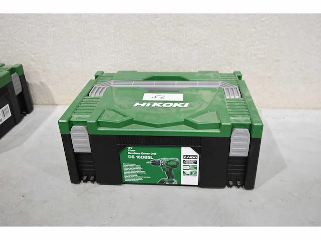 Hitachi ds18dbsl 18v accuboormachine - afbeelding 6 van  6