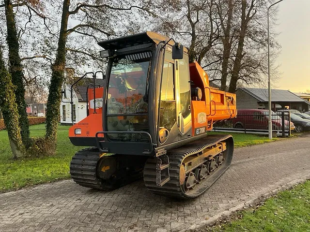 Hitachi eg70r roterende rupsdumper met silageopbouw - afbeelding 12 van  61
