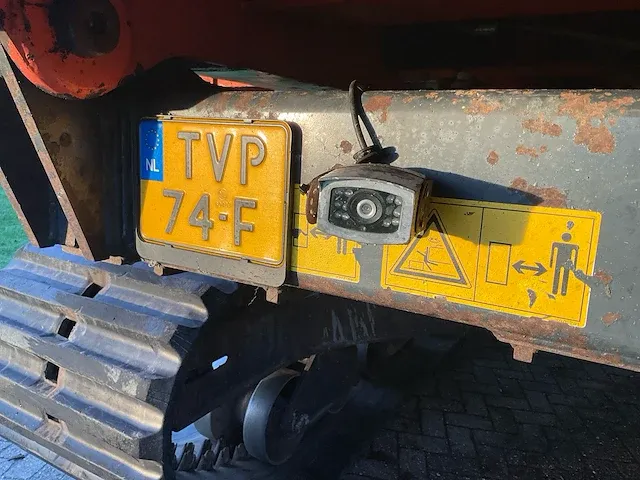 Hitachi eg70r roterende rupsdumper met silageopbouw - afbeelding 22 van  61