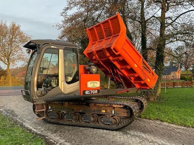 Hitachi eg70r roterende rupsdumper met silageopbouw - afbeelding 36 van  61