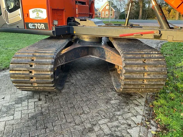 Hitachi eg70r roterende rupsdumper met silageopbouw - afbeelding 42 van  61