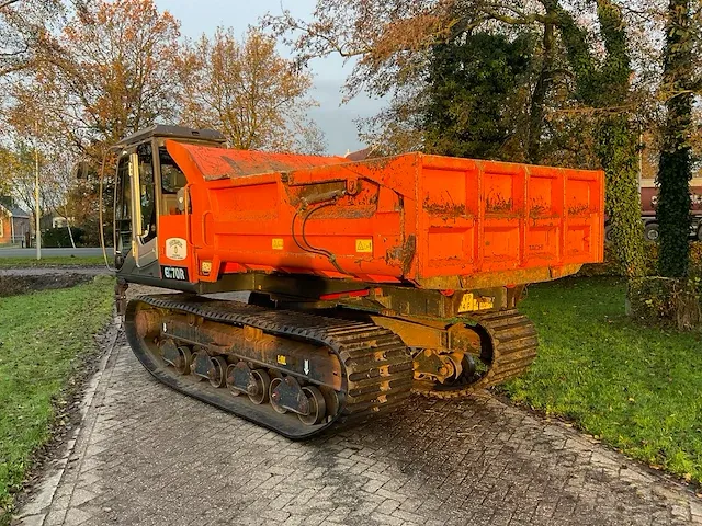 Hitachi eg70r roterende rupsdumper met silageopbouw - afbeelding 5 van  61
