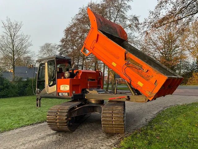 Hitachi eg70r roterende rupsdumper met silageopbouw - afbeelding 37 van  61
