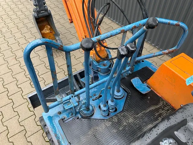 Hitachi ex12 minigraafmachine - afbeelding 9 van  21