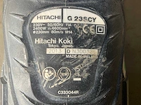 Hitachi g23scy haakse slijpmachine - afbeelding 5 van  5