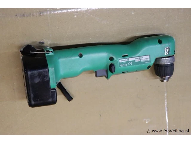 Hitachi haakse slijper op accu type dn12dy - afbeelding 2 van  7