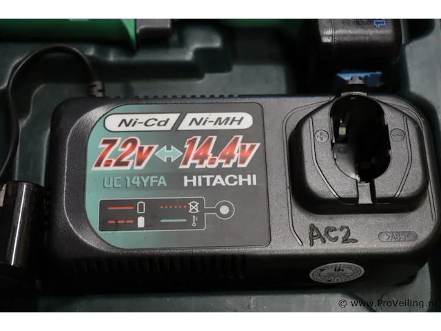 Hitachi haakse slijper op accu type dn12dy - afbeelding 5 van  7