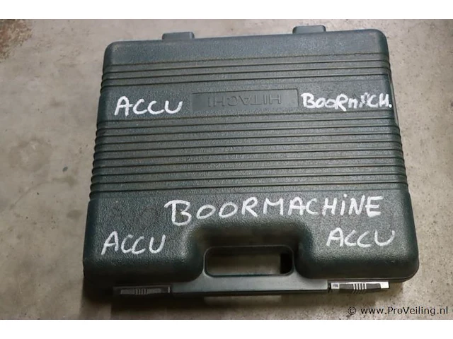 Hitachi haakse slijper op accu type dn12dy - afbeelding 7 van  7