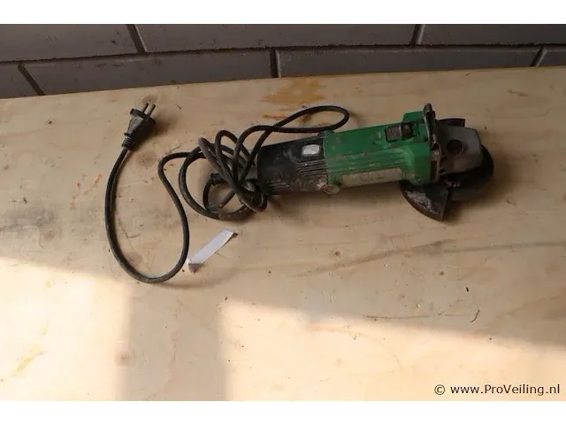 Hitachi haakse slijper type g 135r2 - afbeelding 1 van  4