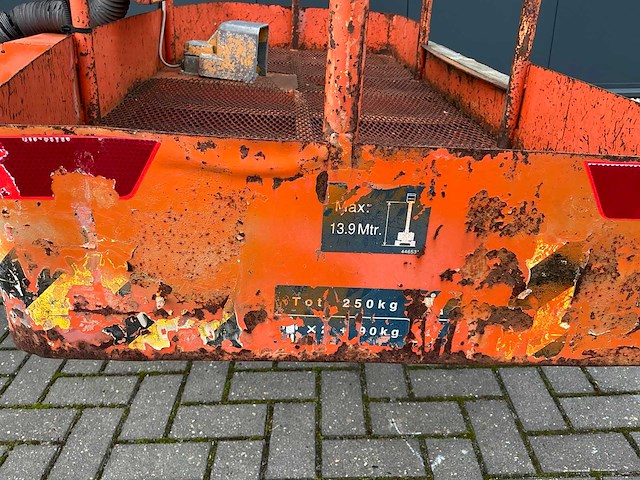 Hitachi hx140b-2 hoogwerker - afbeelding 46 van  63