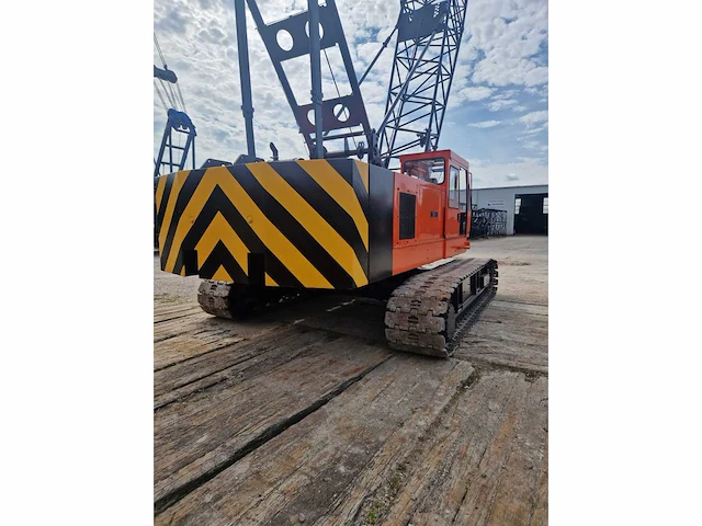 Hitachi kh 180-3 rubsband kraan - afbeelding 8 van  13
