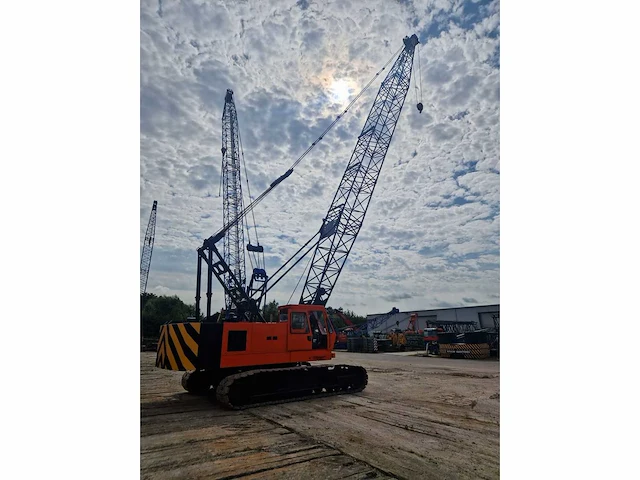 Hitachi kh 180-3 rubsband kraan - afbeelding 10 van  13