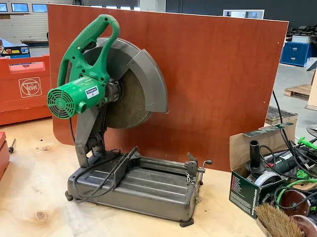 Hitachi koki cc 14 sf doorslijpmachine - afbeelding 1 van  4