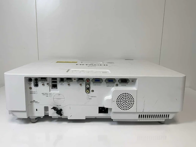 Hitachi (lp-eu5002), 5000 lumens wuxga 3lcd laser projector (1254 hours) - afbeelding 4 van  5