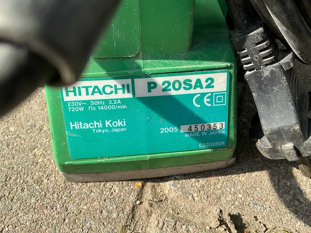 Hitachi p20sa2 schaafmachine - afbeelding 3 van  3