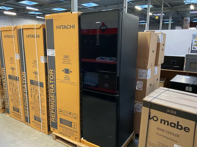 Hitachi r-bgx411pruo vrijstaande koelvriescombinatie - afbeelding 4 van  11
