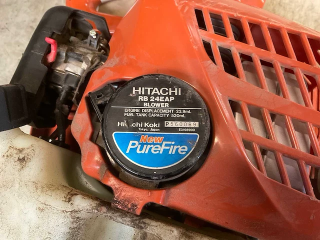Hitachi rb 24eap bladblazer - afbeelding 3 van  3