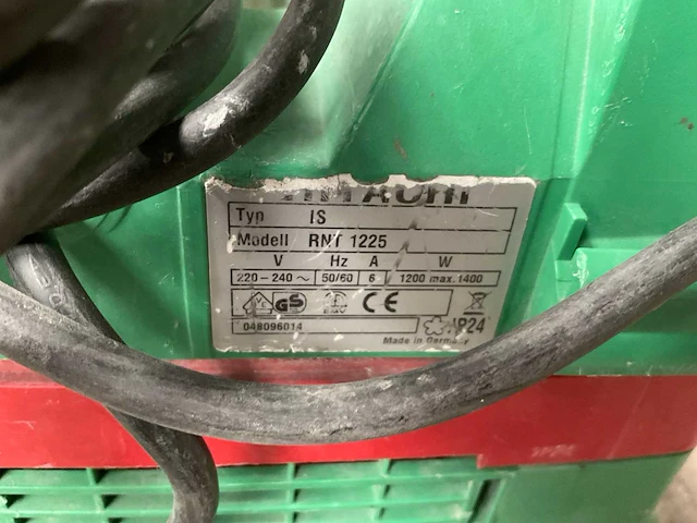 Hitachi rnt 1225 industriële stofzuiger - afbeelding 4 van  6