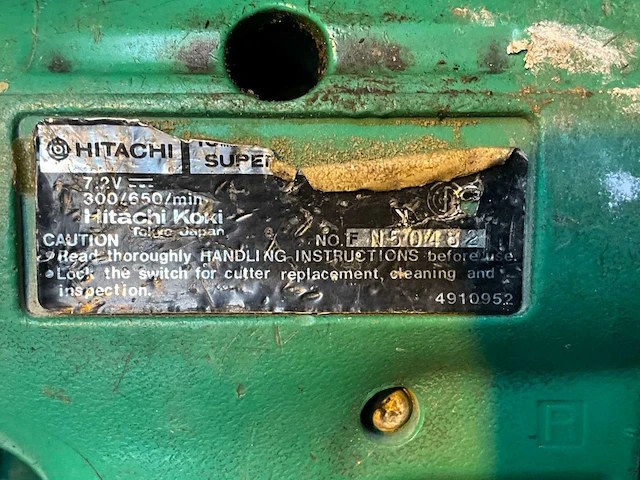 Hitachi schroefboormachine - afbeelding 4 van  5