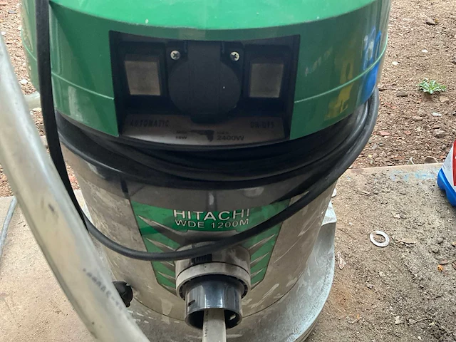 Hitachi wde 1200m industriële stofzuiger - afbeelding 3 van  6