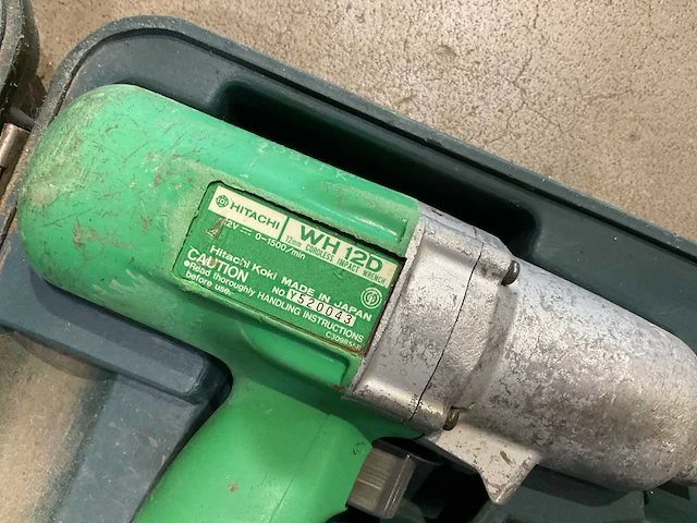 Hitachi wh12d slagmoersleutel - afbeelding 3 van  3