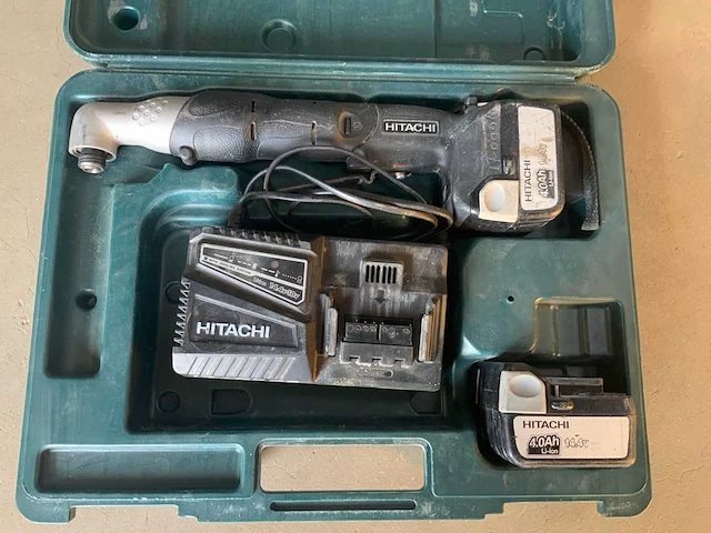 Hitachi wh14dcl haakse schroefmachine - afbeelding 1 van  7