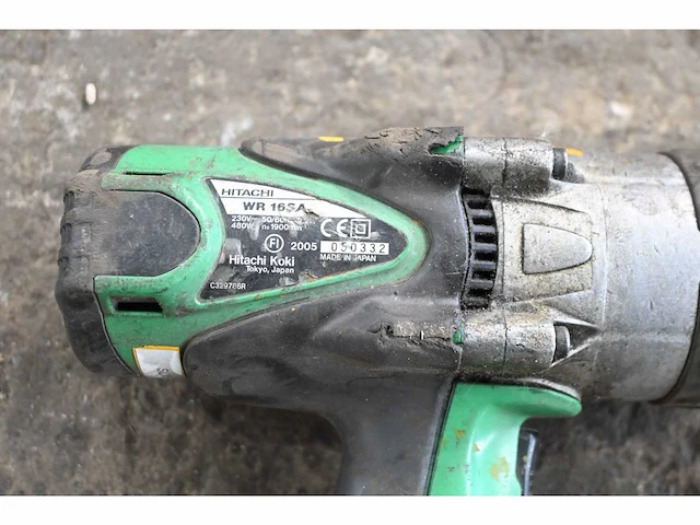 Hitachi wr16sa slagmoersleutel - afbeelding 3 van  3