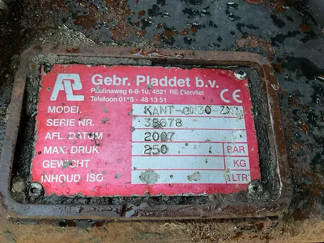 Hitachi zaxis m110 rupsgraafmachine - afbeelding 12 van  40