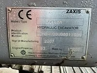 Hitachi zaxis m110 rupsgraafmachine - afbeelding 39 van  40