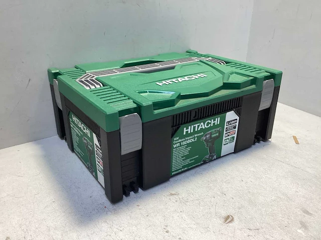 Hitcachi/hikoki gereedschapskoffer stapelbaar - afbeelding 3 van  3