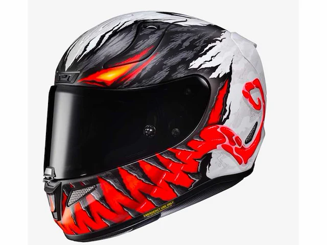 Hjc rpha 11 anti venom marvel mc1sf helm - s - afbeelding 1 van  2