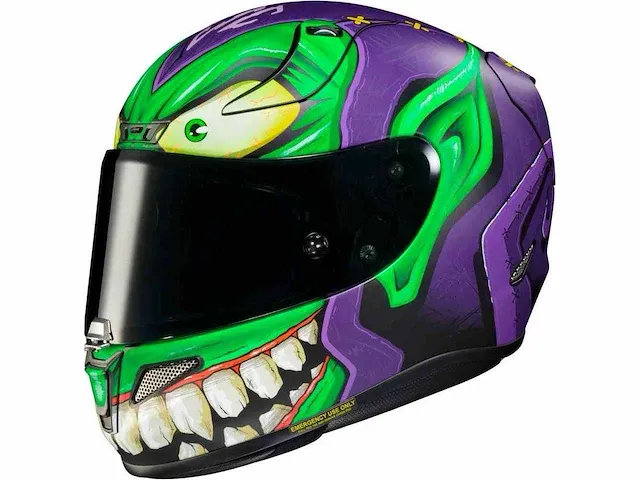 Hjc rpha 11 green goblin marvel m helm - afbeelding 1 van  2